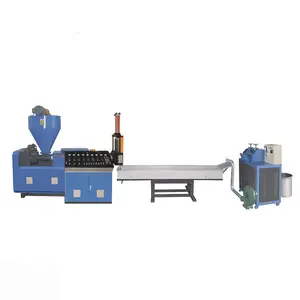 Vis simple pe hdpe machine de recyclage des déchets en plastique