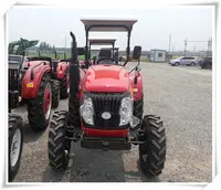 Rico granjero tractores Huaxia TE 404 40hp 4wd tractor con configuración superior