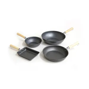 TSO-F26TESSHO Nitride Treated Iron Frying Pan 26cm