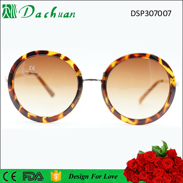 Ce FDA de Fashon caliente redondo forma linda del diseño réplica gafas de sol
