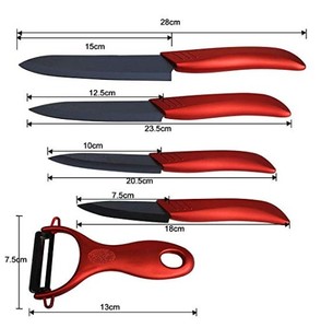Resistente Alle macchie e A Prova di Ruggine <span class=keywords><strong>Coltelli</strong></span> <span class=keywords><strong>In</strong></span> <span class=keywords><strong>Ceramica</strong></span> da cucina Set di <span class=keywords><strong>coltelli</strong></span> con il Blocco - Product Image 3