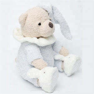 Orsacchiotto di Peluche 100% Organico <span class=keywords><strong>con</strong></span> <span class=keywords><strong>Pigiama</strong></span>, Giocattolo Morbido Personalizzato per Bambini, Orsetto Angelo - Product Image 3