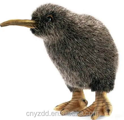 plush kiwi toys/lifelike bird kiwi toys