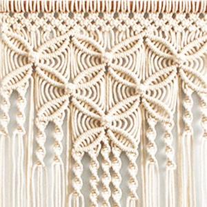 El mejor diseño de macramé para colgar en la pared, decoración Bohemia hecha a mano para uso doméstico, viene en caja de Material de PC, grandes regalos, fabricante directo - Product Image 2