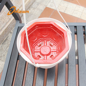 2018 nuevo producto Jardín <span class=keywords><strong>de</strong></span> plástico colgando plantador con interior decoraciones al aire libre - Product Image 3