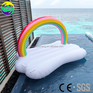Lake swimming pool intex water off games quality giant plastic fun inflatable floating Isle - Product Image 5