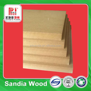<span class=keywords><strong>A</strong></span> prueba de humedad Semi-tableros duros bajo precio cruda tablero MDF - Product Image 2