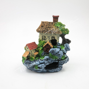 Decoraciones <span class=keywords><strong>de</strong></span> Resina para Acuarios con Forma <span class=keywords><strong>de</strong></span> <span class=keywords><strong>Castillo</strong></span> Grande, Adorno para Peceras, <span class=keywords><strong>Cuevas</strong></span> Acuáticas, Escondite - Product Image 4