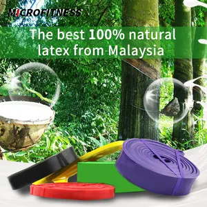 Fasce di Resistenza Lunghe in Lattice Naturale per Pull-up e Allenamento - Product Image 5