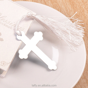 Nuovo battesimo forniture decorazione Baby Shower battesimo regali battesimo bomboniere bibbia croce segnalibro - Product Image 3