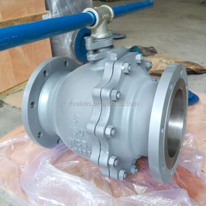 8 Inch Thép Carbon Wcb Mặt Bích Van Bi Giá - Product Image 4