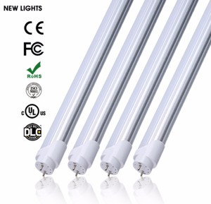 Cubierta de tubo led de aluminio + plástico T8 SKD CKD, cubierta de plástico, tubo fluorescente led - Product Image 2