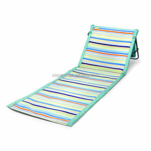 <span class=keywords><strong>Tapis</strong></span> de <span class=keywords><strong>plage</strong></span> <span class=keywords><strong>pliable</strong></span> avec logo personnalisé coussin dorsal portable avec sac isotherme - Product Image 4