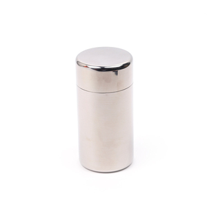 Custom printed round stainless steel tin tea square cans box