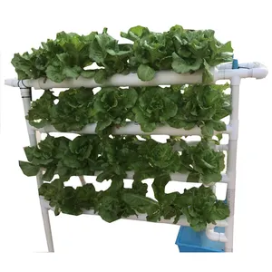 108 holes Factory PVC Vertical Nft Indoor hydroponic growing systems