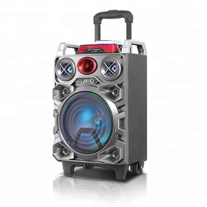 Loa Xe Đẩy 20W Bộ Khuếch Đại Không Dây Di Động 2022 Ah 10 Inch Thiết Kế Mới Nhất 1500 Loa Tiệc Ngoài Trời - Product Image 2