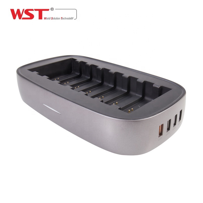 12 meses de garantía externa de escritorio múltiples usb cargador estación para restaurante