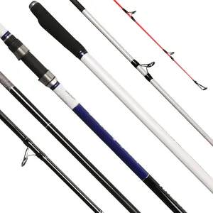 Solid Tip Fluo 40cm Red 14ft 100-200g surf casting rods