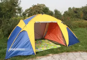 5-8 Man Outdoor Tourist Tent With 2 Bedrooms 1 Living Room