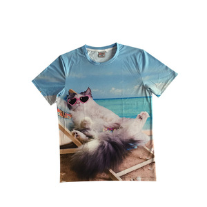 Alba maglietta Tropical Paesaggio Immagine Stampata T shirt - Product Image 4