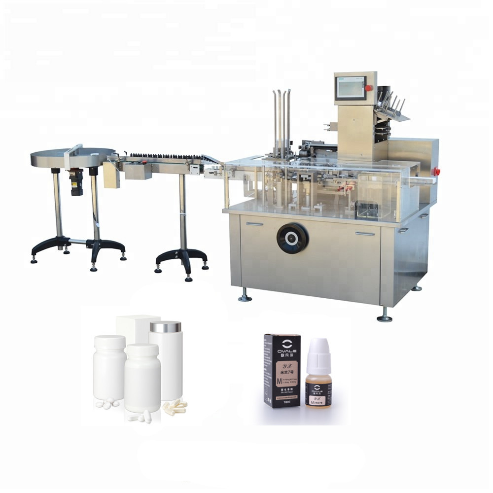 JB-120WZ automatic eye drop machine carton bottle cartoning machine