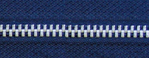 Wholesale Long Chain #5 Metal Teeth Roll Zippers for Handbags Shoes Garments Luggage Home Textiles Jeans-Durable Nylon Polyester Plastic - Product Image 2