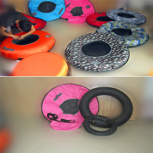 زلاجة ثلجية قابلة للنفخ مزدوجة، سيارة ثلجية قابلة للنفخ للأطفال - Product Image 4