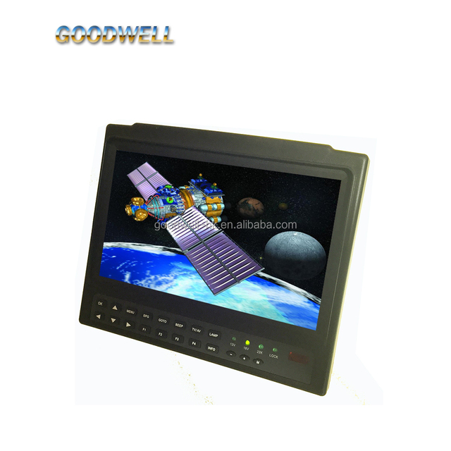 DVB-S2+T2 Combo 7" Portable DVB-S Satellite Signal Meter With HDMI Output ,DC12V Power Output for CCTV Camera