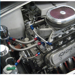 Tuyau de frein hydraulique tressé en acier inoxydable, bon <span class=keywords><strong>prix</strong></span>, ptfe, an3, fabricant de tuyaux de frein - Product Image 4