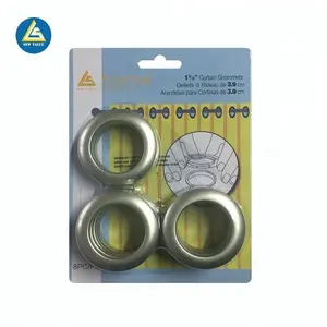 39mm metal round shape curtain ring eyelets