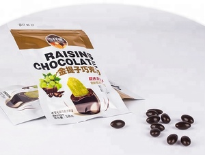 Caramelo recubierto <span class=keywords><strong>chocolate</strong></span> precio al por mayor con pasas - Product Image 4