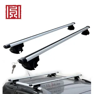 Su misura universal car roof rack astuto di alluminio auto rimovibile tetto bike rack cestino cremagliera del tetto auto top