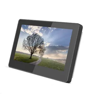 POE קיר מחוספס הר 7 אינץ Tablet אנדרואיד עם NFC קורא LED עבור משרד