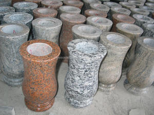 Pierre tombale en granit bon marché de Chine, pierre tombale de <span class=keywords><strong>cimetière</strong></span>, vases à fleurs <span class=keywords><strong>pour</strong></span> tombe - Product Image 5