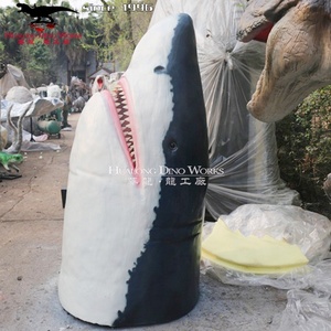 Modèle de requin de parc d'attractions jurassique robot animatronique - Product Image 2