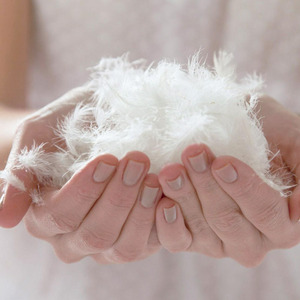 100% Cotton 400 Chủ Đề Đếm Ngược Bằng Chứng Vải Trắng Ngỗng Xuống Duvet - Product Image 6