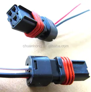 Conector 3-Forma de Sensor de temperatura del refrigerante para Fiat Renault 3pin con cables