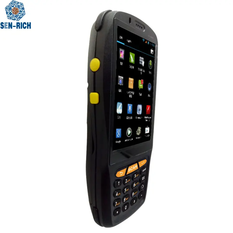 4G LTE electronic qr code infrared reader android meter reading PDA with infrared barcode scanner handheld terminal pdas