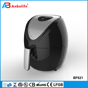 Anbolife кухонная техника gril/чугун здоровый <span class=keywords><strong>oiless</strong></span> воздуха фритюрница с двумя решетками - Product Image 4
