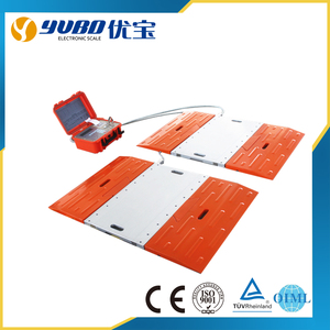 20 Tonnen verdrahtete statische tragbare LKW-Waage Maschine/Elektronik LKW-Achs waage - Product Image 3