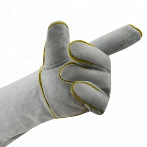 Anti Flash leather protectant's cowhide leather Tig argon arc welding gloves - Product Image 6