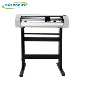 Bascocut 24 "Desktop Vinyl Sticker Cutting Plotter dengan Kontur Memotong