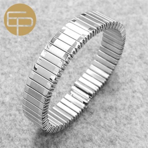 Bracelet de montre en acier inoxydable 304 de haute qualité, personnalisé, à haute tension, élastique, 12, <span class=keywords><strong>14</strong></span>, 16, 18, 20 mm, remplacement - Product Image 4