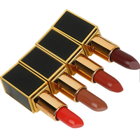 Vente d'usine en Chine rouge à lèvres mat personnalisé cosmétique de beauté rouge à lèvres de marque privée avec votre tube de conception