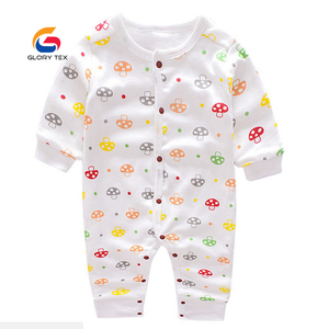 Cotton 2 layers baby clothing romper jumpsuit onesie pajamas - Product Image 6