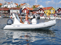 Bateau Liya de 19 pieds en PVC, bateau de pêche en caoutchouc, bateau à moteur, bateau de croisière à vendre en Indonésie