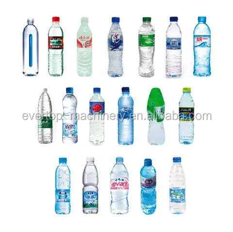 2017 अनुकूलित प्लास्टिक की बोतलों का पूरा सेट खनिज पानी भरने मशीनरी उत्पादन लाइन उपकरण निर्माताओं