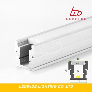 Profil en aluminium plat IP67 de conception la plus récente pour le sol, canal en aluminium <span class=keywords><strong>souterrain</strong></span> pour LED - Product Image 2