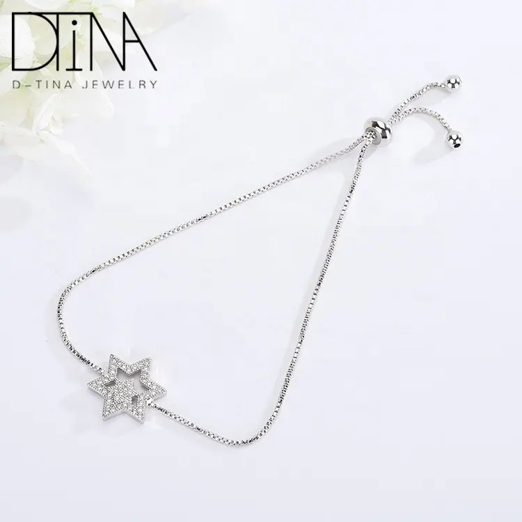 DTINA Star-pulsera retráctil para chica, brazalete de moda