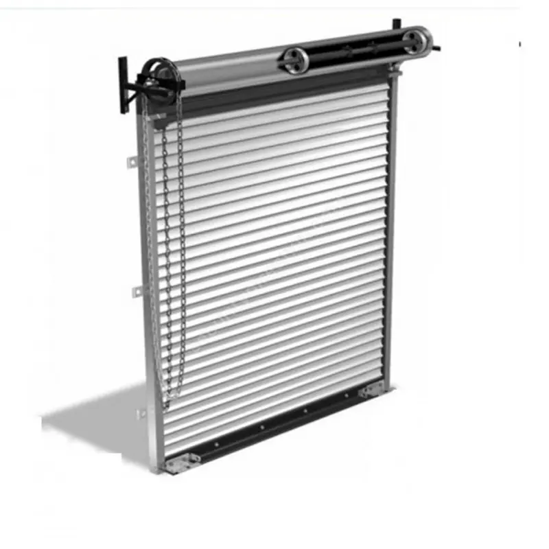 Custom storage security steel electrical automatic rolling roller up garage door gate